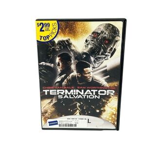 Terminator Salvation DVD | Christian Bale | Blockbuster Rental Edition Action